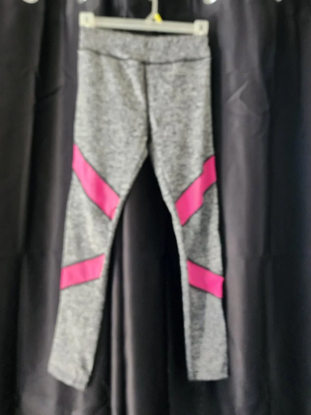 10/$10 - Gray and Pink Athletic Leggings